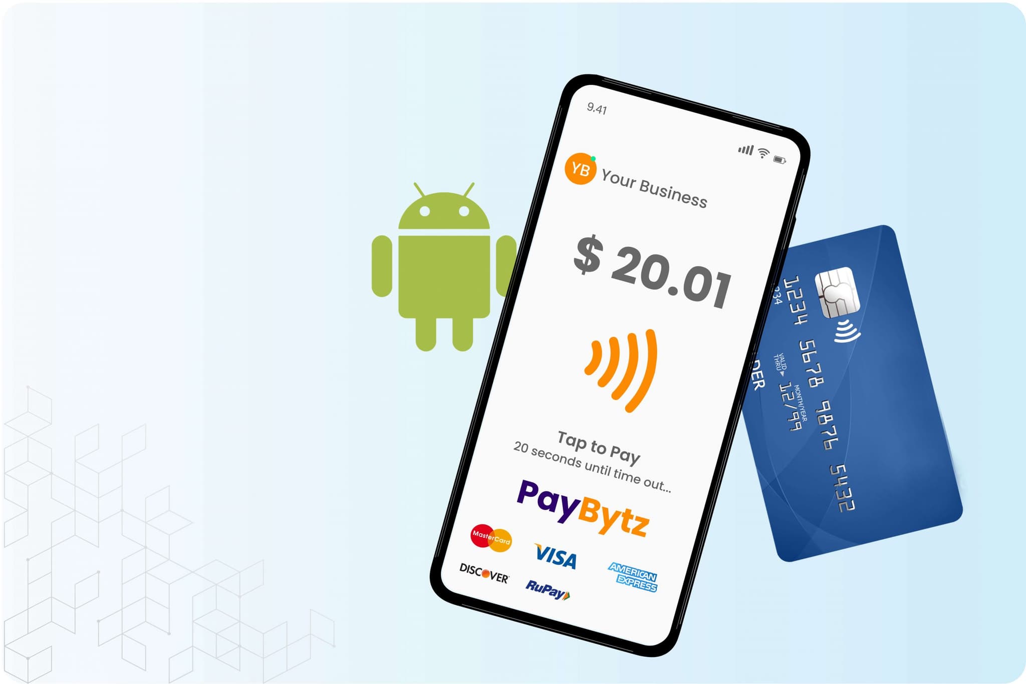 SoftPOS contactless payment on a mobile phone
